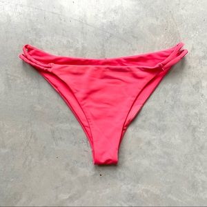 Mara Hoffman Pink Bikini Bottom Small